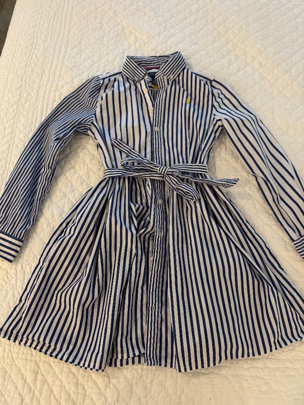 Ralph Lauren Striped Shirt Dress